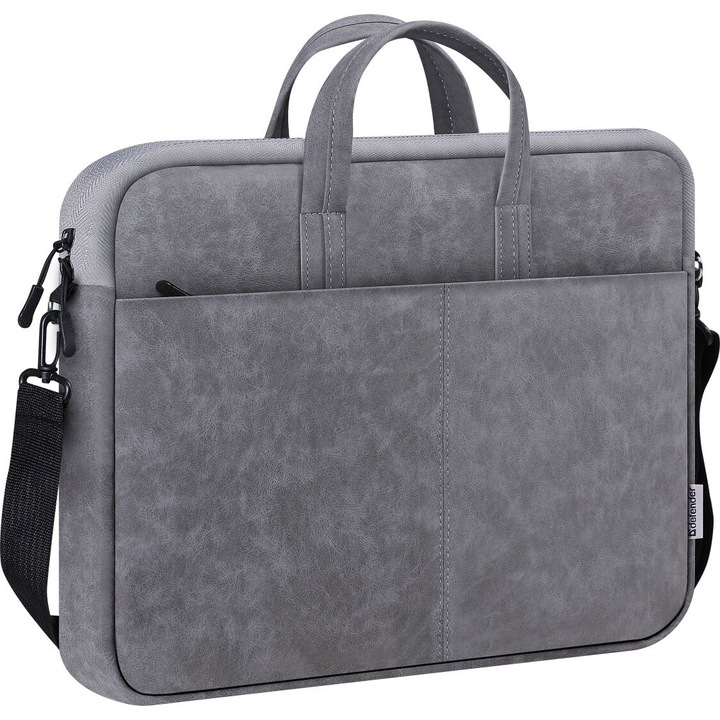 Defender Solid Laptop Bag 15,6" Grey, 253493, Notebook táska