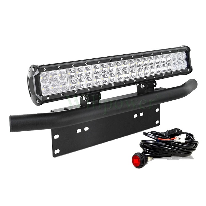 Bara LED 20 inch, 126W, 6000K, IP67, cu suport Bar Bracket B