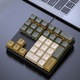 Механична клавиатура с 33 клавиша, цифрова, 4 регулируеми светлинни ефекта, USB връзка, PBT клавиши с термична сублимация, компактна и преносима