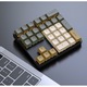 Механична клавиатура с 33 клавиша, цифрова, 4 регулируеми светлинни ефекта, USB връзка, PBT клавиши с термична сублимация, компактна и преносима