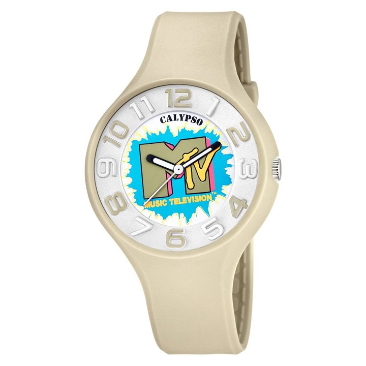 Ceas dama Calypso KTV5591/3, bej