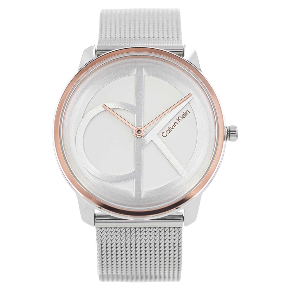 Ceas dama Calvin Klein ICONIC MESH 25200033, argintiu, inox - eMAG.ro