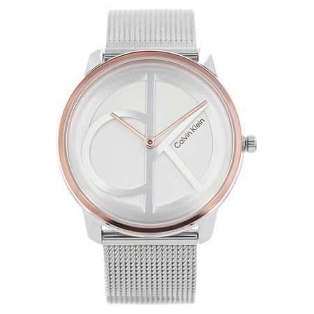 Ceas dama Calvin Klein ICONIC MESH 25200033, argintiu, inox - eMAG.ro