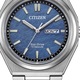 Férfi karóra Citizen Super Titanium Eco-Drive AW0130-85L, ezüst/kék