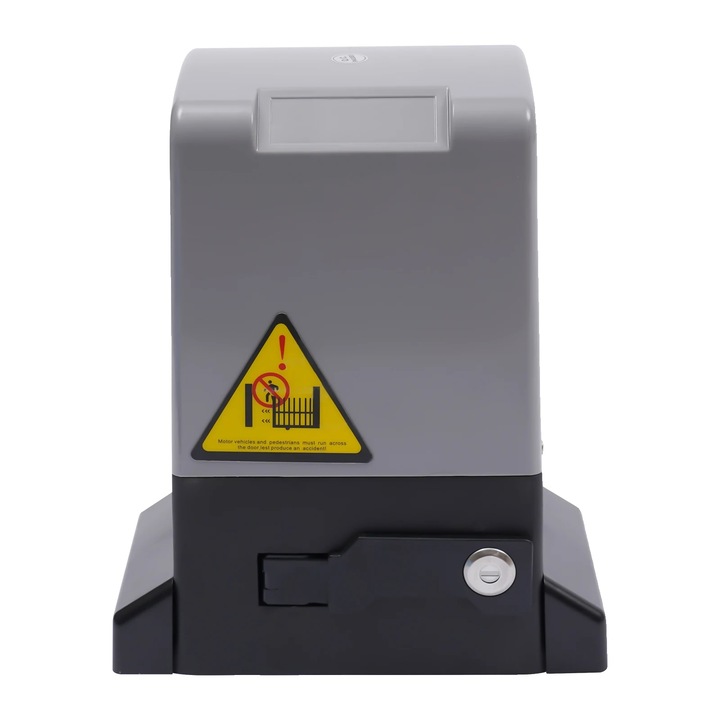 Automatizare poarta glisanta, 370W, functie de control de la distanta, gri, dimensiuni 33.5x15.5x27cm