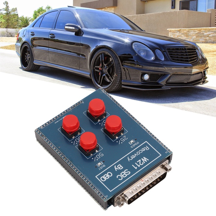 Инструменти за нулиране на SBC OBD2, Джанти, метал + ABS, пълен комплект, за Mercedes Benz W211 R230