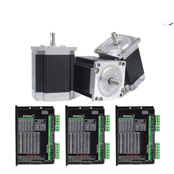 Motor Pas cu Pas NEMA23, Cuplu Mare 270 Oz-in, 57x57x76mm, 3A