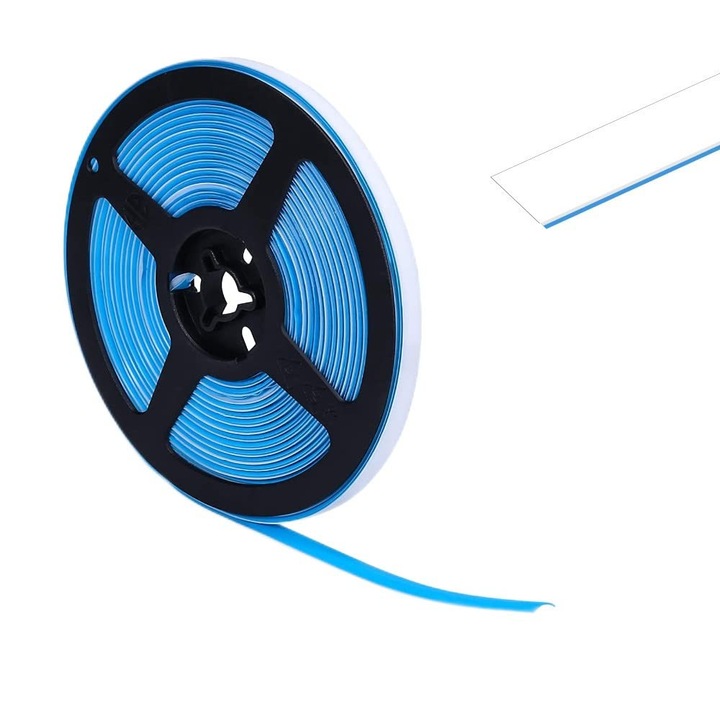 Banda de Etansare si Izolare Universala pentru Chiuveta, Plita, Cada, WC, Cabina de Dus, Autoadeziva cu Lipici, 8mm x 6m, Alb - Yongorhex