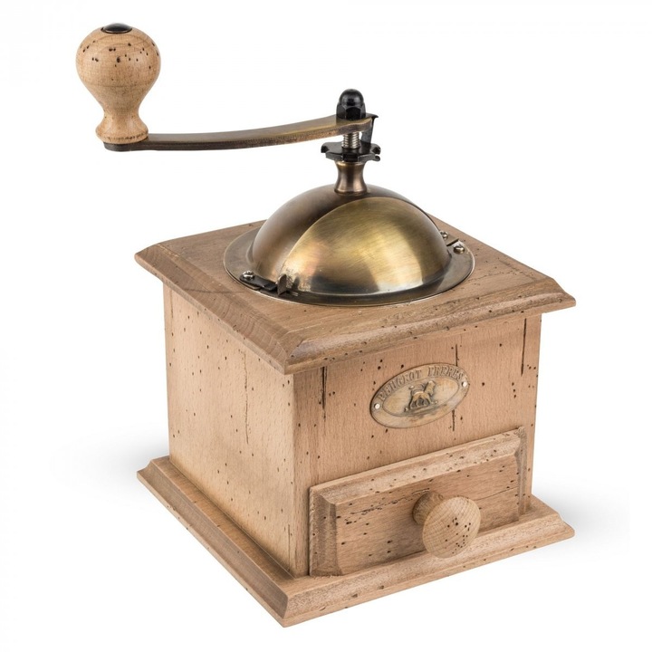 Rasnita de cafea Peugeot, lemn de fag, natural, 21cm