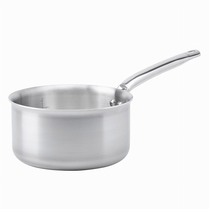 Cratita ALCHIMY, de Buyer, 20 cm, inox, 2.5 L, argintiu