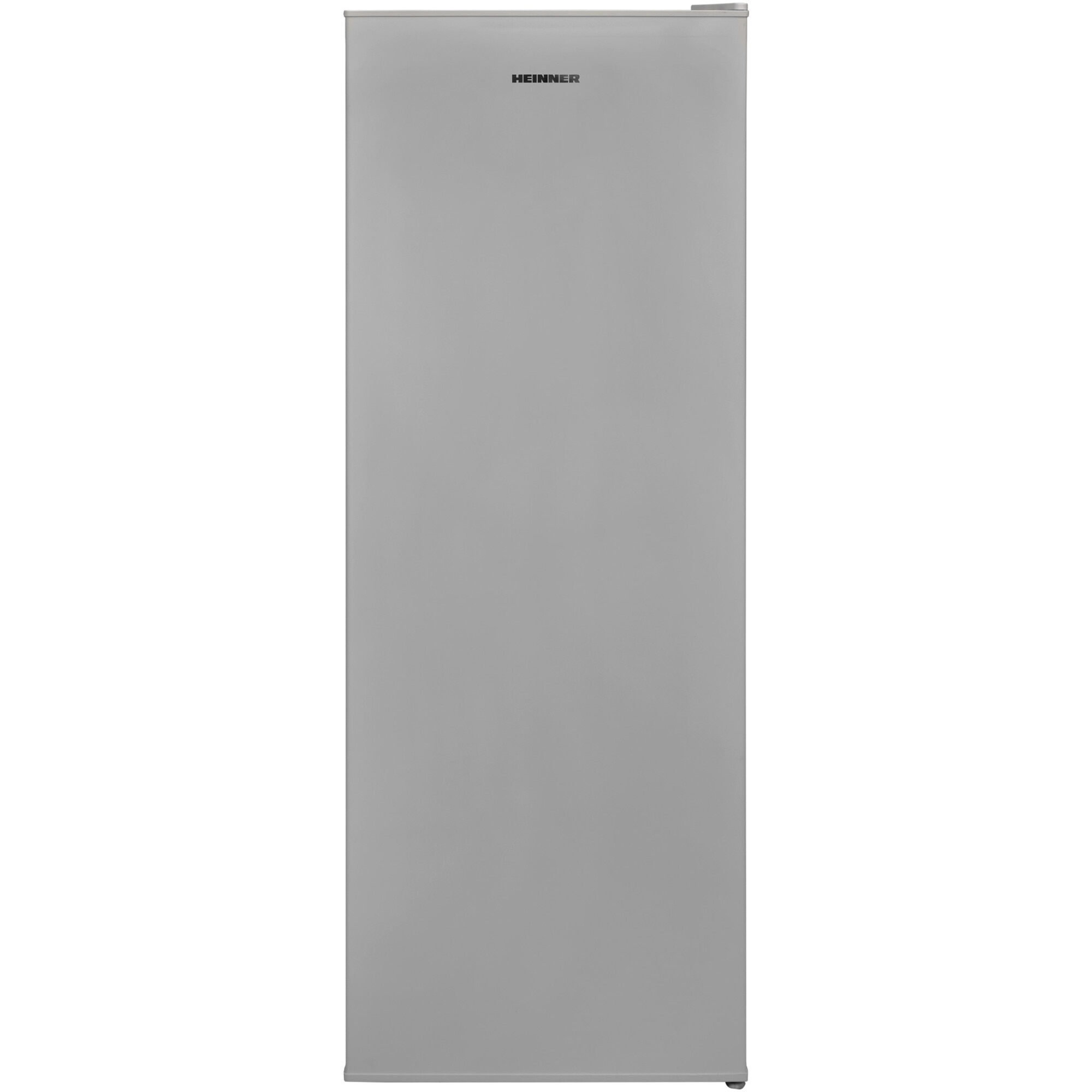 Frigider cu o usa Heinner HF-V255SE++, 255 l, Clasa E, Control mecanic, Iluminare LED, H 145.5 cm, Argintiu