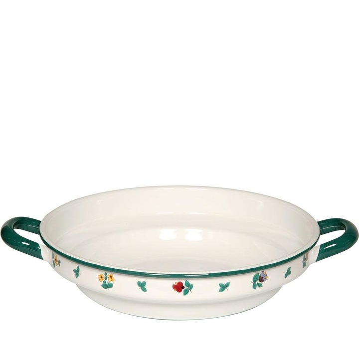 Fogantyús tál, Riess, 3 liter, 28 cm, karcálló, könnyen tisztítható