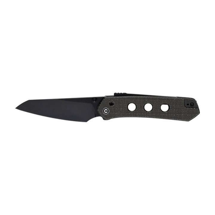 Cutter pliabil Civivi Vision FG, lama din otel Nitro-V, blocare Superlock, verde, 10x2.5cm