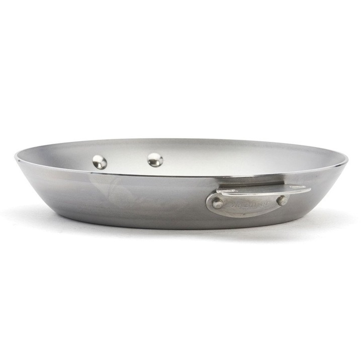 Tigaie, de Buyer, LOQY, Otel carbon, 24 cm, Argintiu