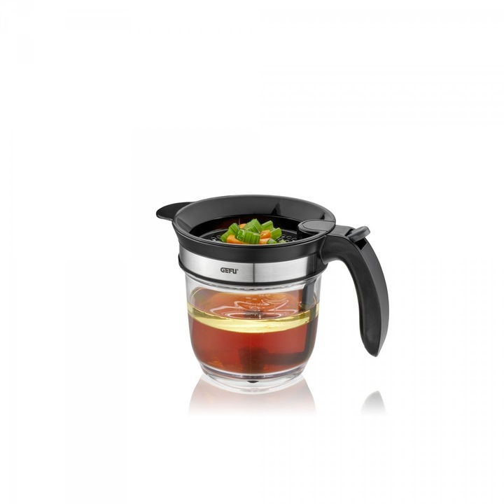 Мазниноотделител FLUIDO, Gefu, 1L, пластмаса и неръждаема стомана, 23x15x15cm