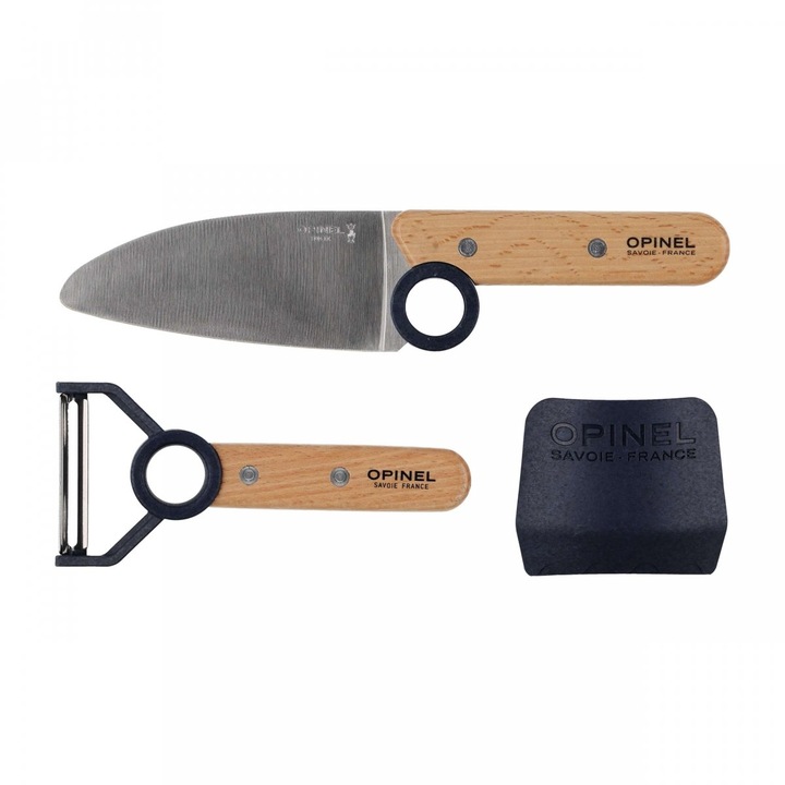 Set bucatarie copii Opinel Le Petit Chef albastru 093-097