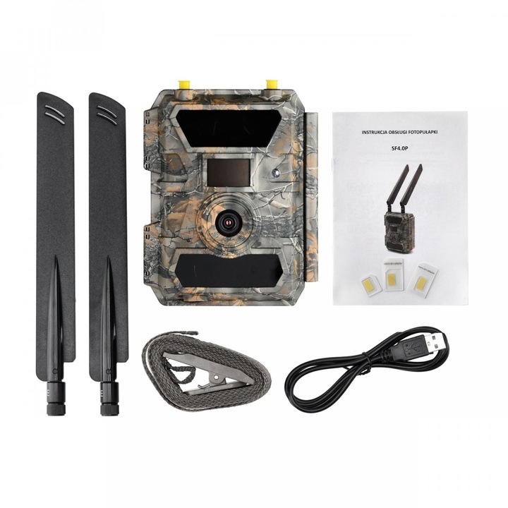 Камера за наблюдение, SF4.0 Pro AES, 24 Mpx, FullHD, IR 940nm, 12 AA батерии