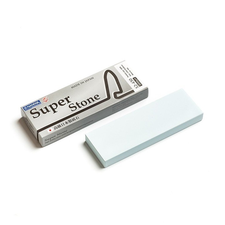 Piatra de ascutit Naniwa S2 Super Stone 5000, alb, 210x70x20mm