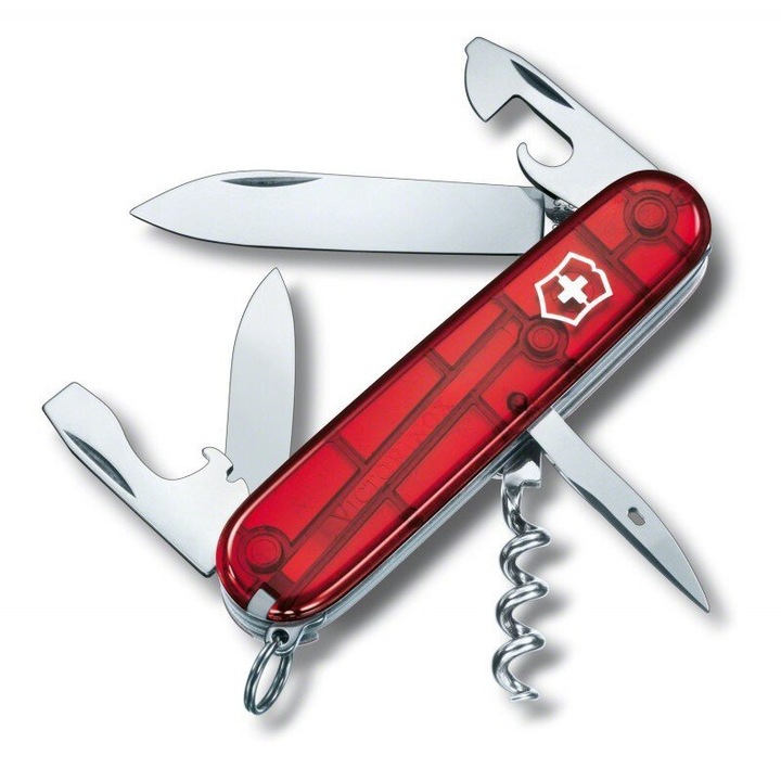 Briceag Victorinox Spartan 1.3603.T, 12 unelte, rosu, 91x26,5x15mm