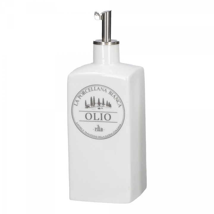 Oliviera 250 ml La Porcellana Bianca, portelan, design vintage, alb
