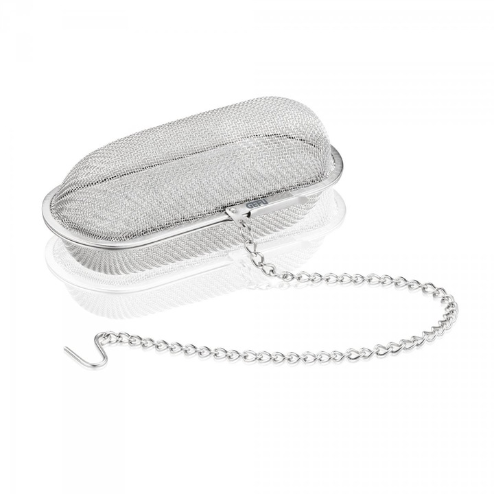 Fűszerinfuzáló, Gefu, rozsdamentes acél, 8x3x4cm