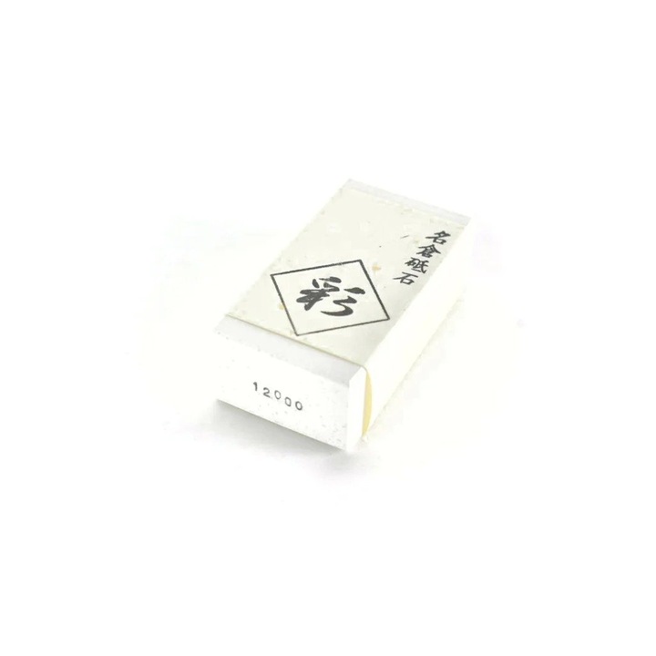 Piatra pentru ascutirea cutitelor Naniwa Nagura JIS 12000, alb, 59x29x19mm