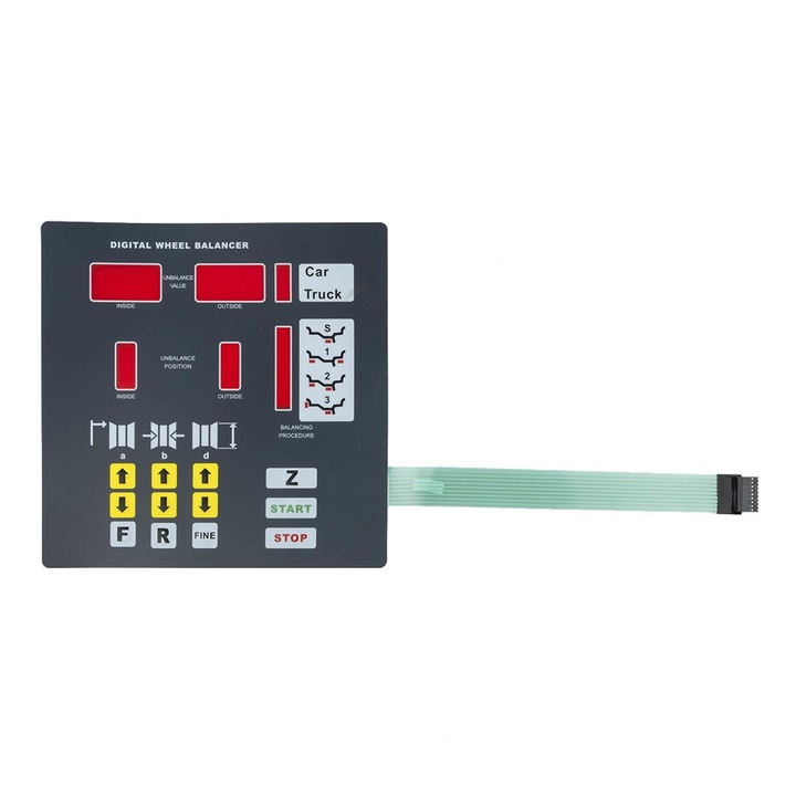 Tastatura masina de echilibrat, REDATS, WT-200