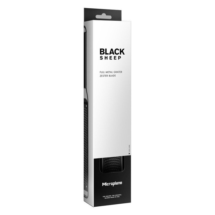 Ренде, Microplane Black Sheep, Inox, 31 x 4,7 x 1,5 cm, черен