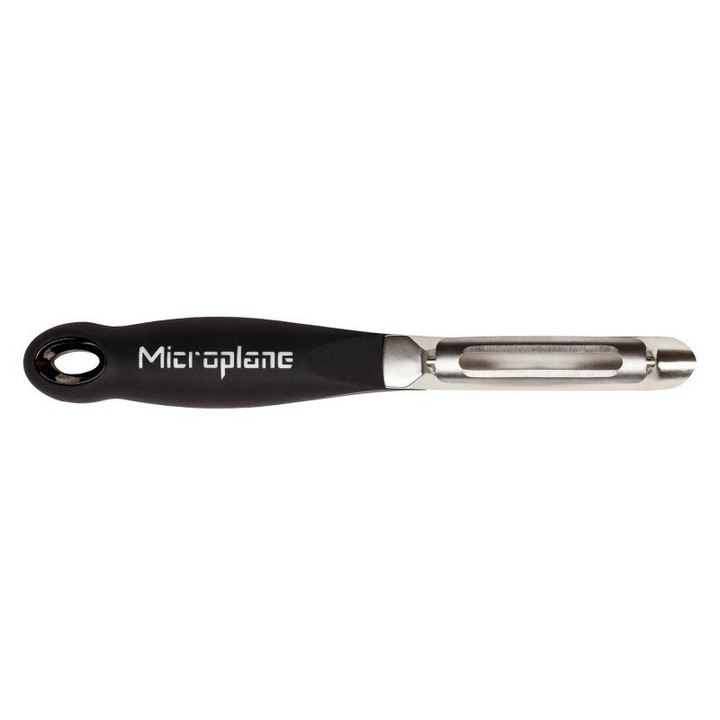 Белачка за зеленчуци Microplane, Черен, 18,5x2,5 см