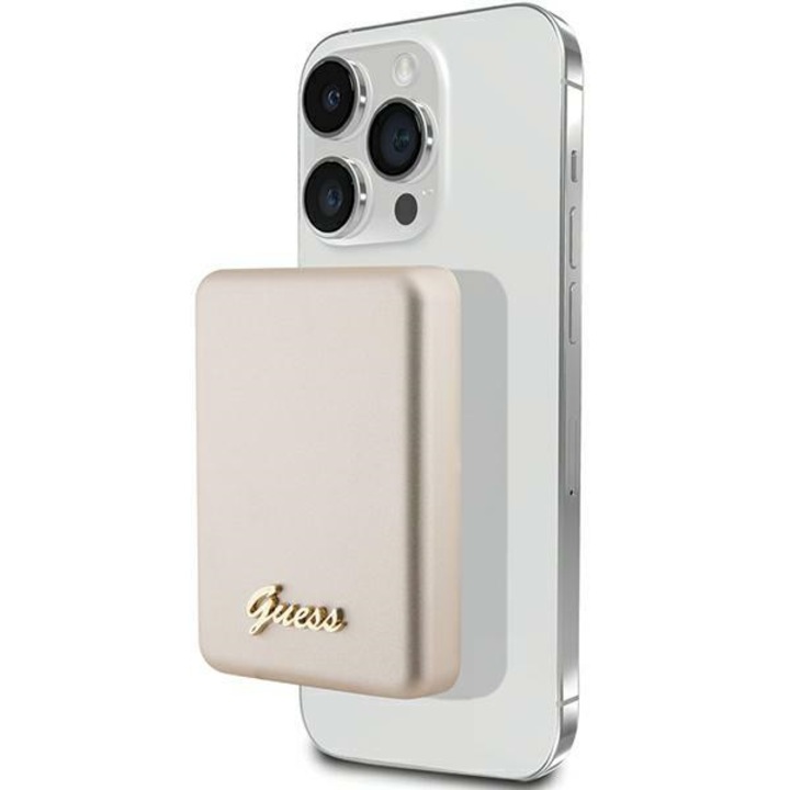 Powerbank Guess, 5W, 3000mAh, MagSafe, gold