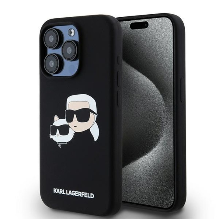 Husa Protectie pentru iPhone 15 Pro Max, AIR Safe, A22, Termoplastic, Karl&Choupette