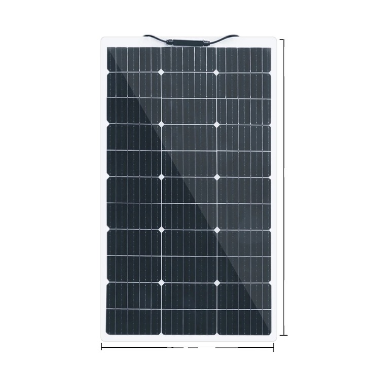 Panou solar flexibil 100W, eficienta 22%, 885x540x3mm, usor si durabil