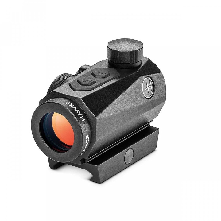 Kolimator Hawke Endurance RD 1x25 Weaver 3 MOA Dot, constructie usoara din aluminiu, 2 montaje, optic de inalta calitate