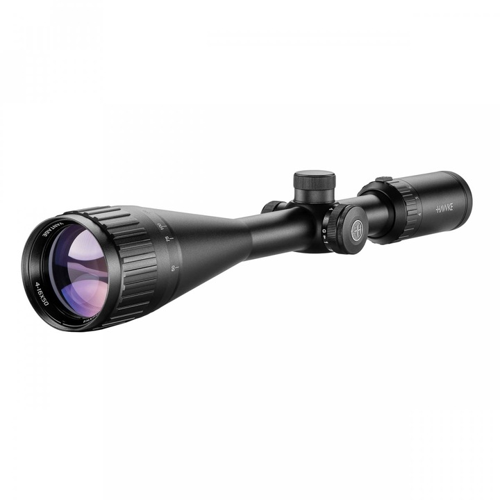 Vantage 30 céltávcső, Hawke, alumínium, 4-16x, 388 mm, 11 tükröződésgátló réteg, Mil Dot megvilágítás, fekete