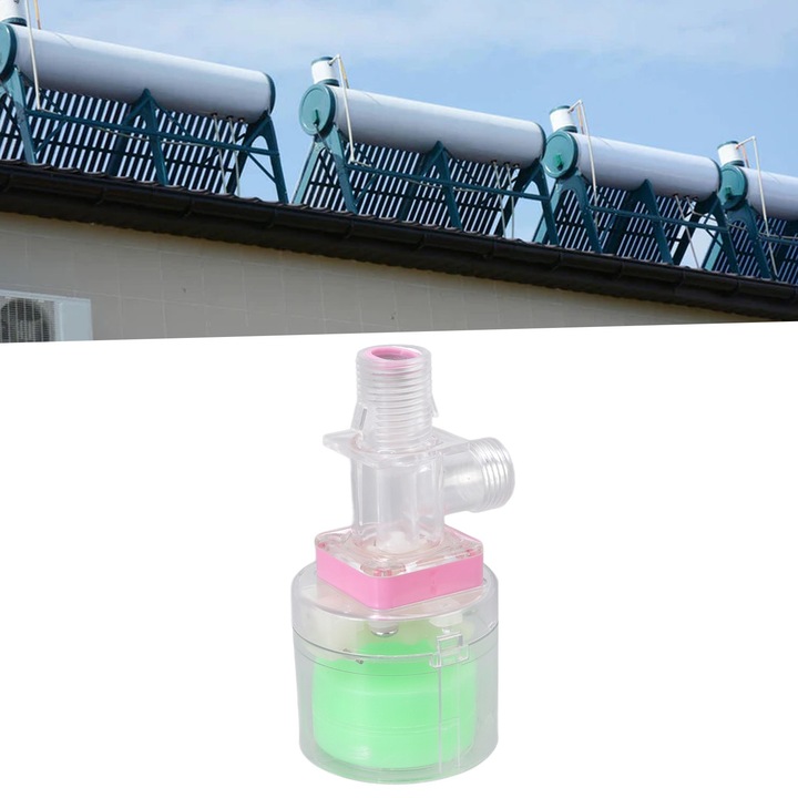 Jormftte vízi vezérlőszelep, automata, műanyag, kompakt méret, átlátszó