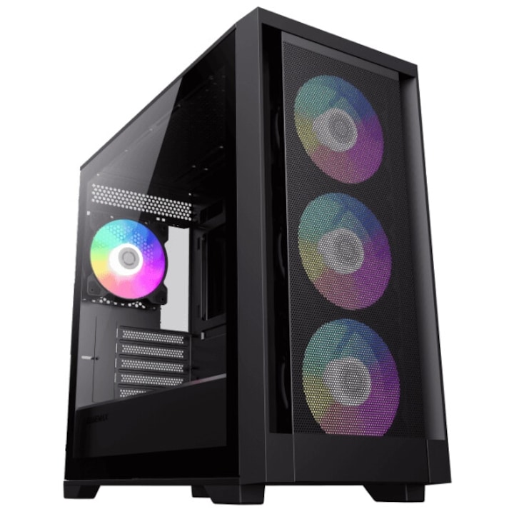 Компютърна кутия Gamemax Defender Mesh Black