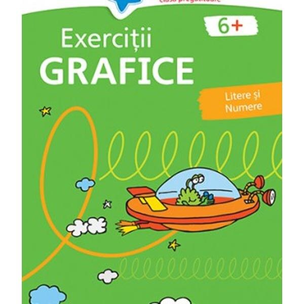 Exercitii grafice 6+ Verde - Birgit Fuchs