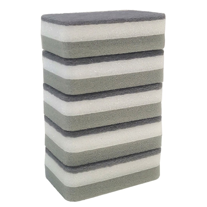 Szappan adagoló szivacstartóval, hosszú cipzárral, PP és PET, 14,5x10,2x8,6 cm