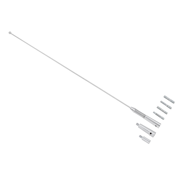 Antena auto Sunker ANT0301, 52cm, set cu 6 adaptoare