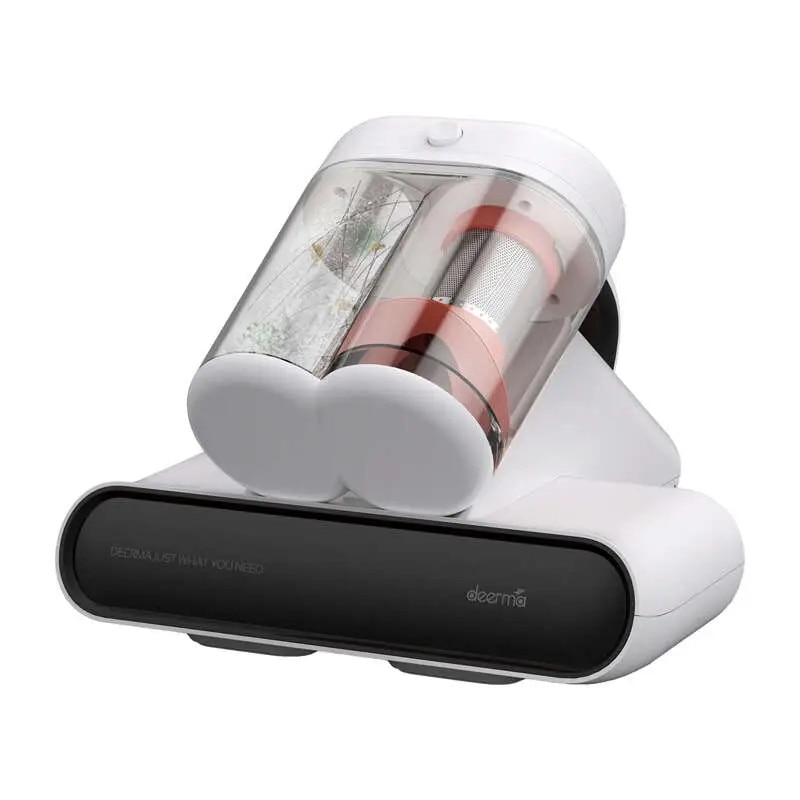 Aspirator de mana Deerma CM980W, Cu fir, UV-C, 450W, 13000Pa, Capacitate colectare 0.6L, Alb
