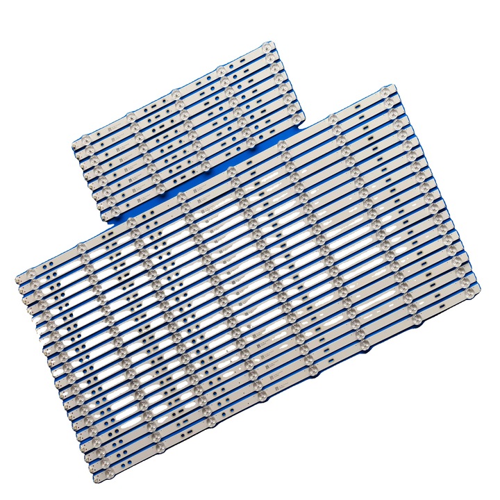 Benzi LED pentru iluminare de fundal, compatibil cu KDL-75W850C/KDL-75W855C, 28 buc
