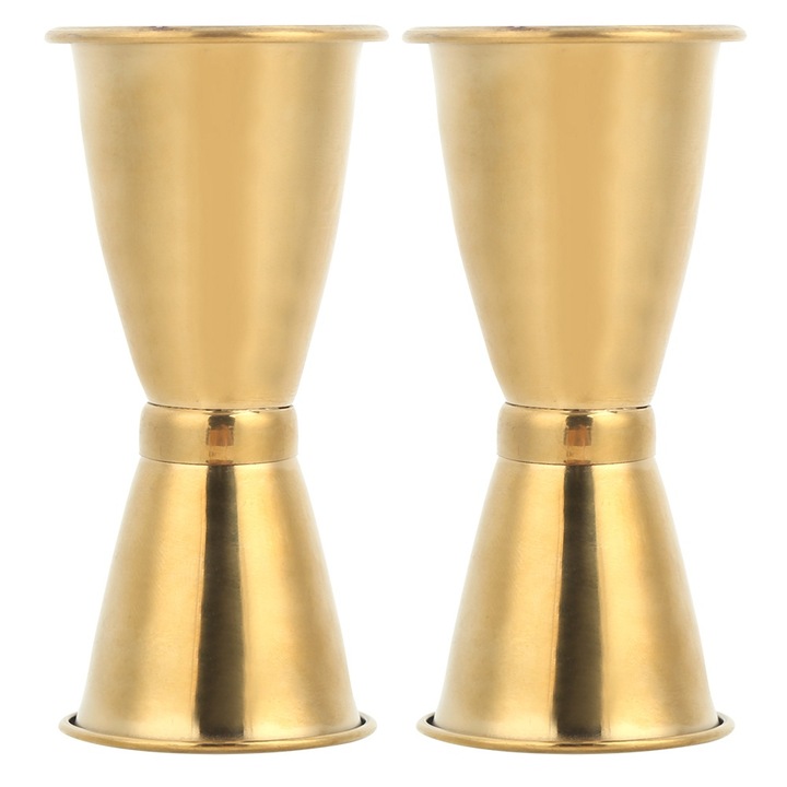 Rozsdamentes acél mérőpohár borospohár unciás pohár koktél jigger itallikvid mérőeszközök L