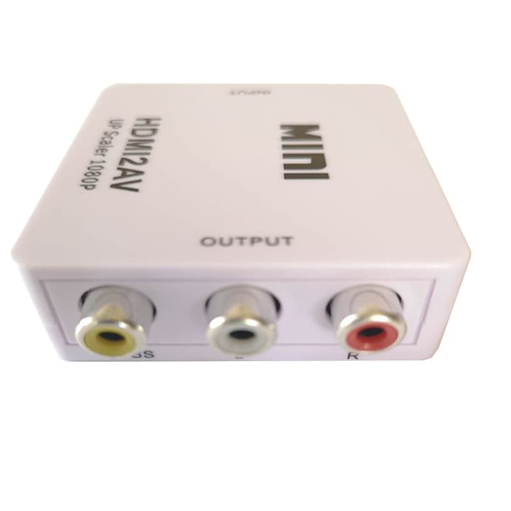 QttvbTna адаптер HDMI към AV, поддръжка на 1080p