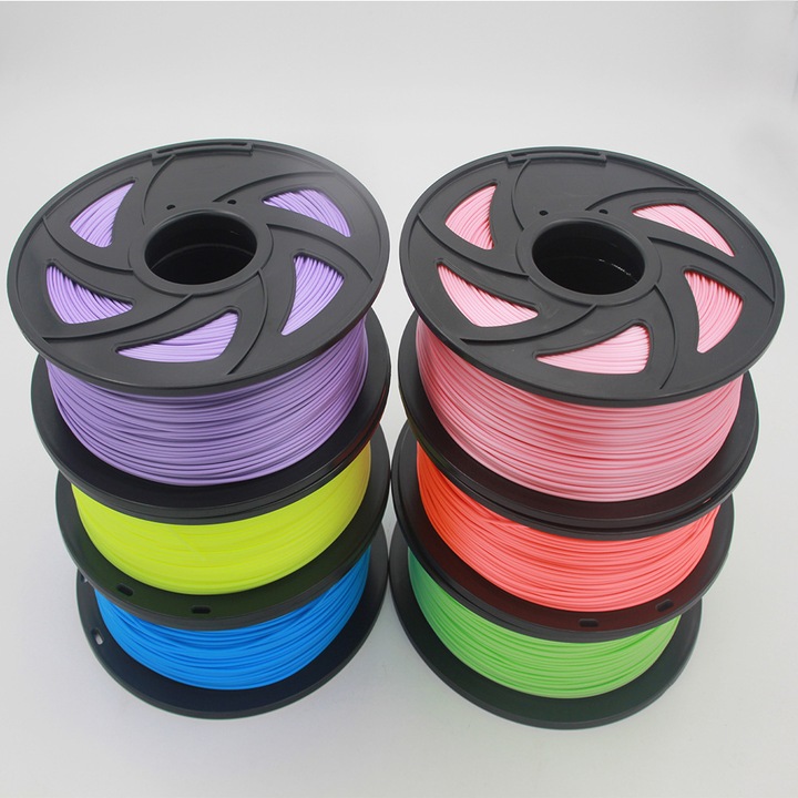 3D fogyóeszközök, QttvbTna, PETG filament, 1,75 mm, 75 mm átmérő, sokoldalú felhasználás