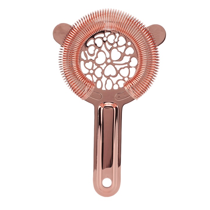 Jormftte rozé arany koktélszűrő, elegáns kialakítás, könnyen használható