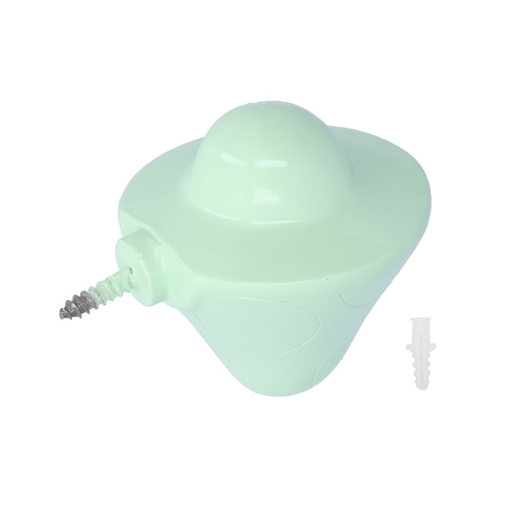 Jormftte akasztó, gomba alakú, gyanta, vízálló, kompakt, ruhákhoz és kalapokhoz