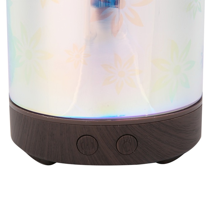 Jormftte többfunkciós párásító, 100ml, elegáns design, éjszakai fény, 9x20cm