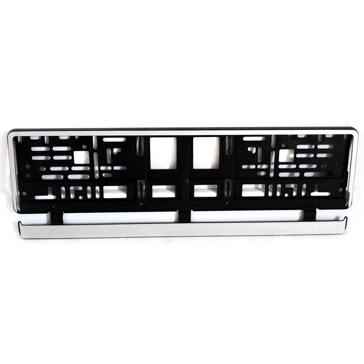 Rendszámkeret, Leoplast, fekete