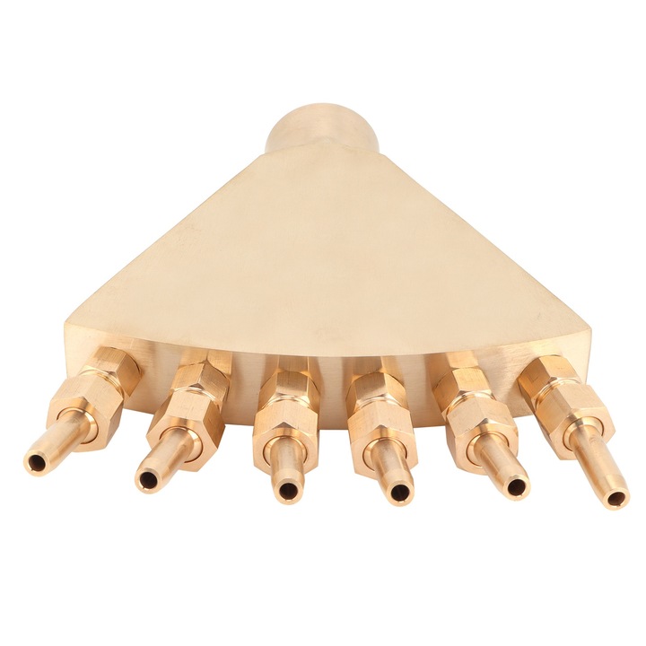 Jormftte szórófej, G1 modell, 6 fúvóka, vízsugár, szökőkutakhoz, udvarokhoz, kertekhez