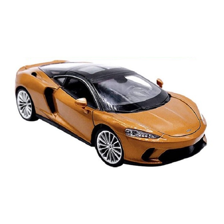 McLaren GT autómodell, arany, Welly 1/24